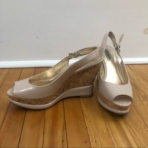 Steve Madden Nude Wedges (size 39)